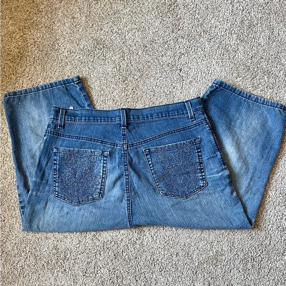 Gloria Vanderbilt Vintage Capri Jeans Size 10
